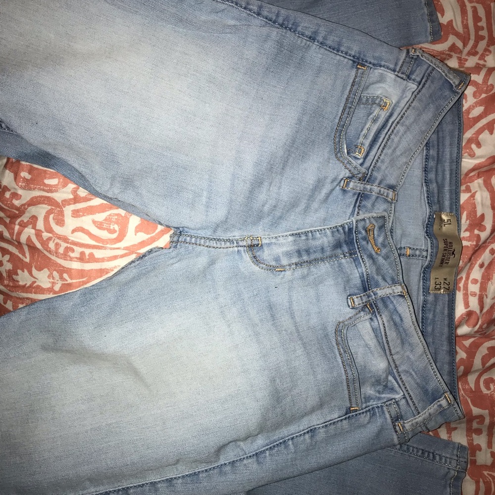 Hollister Lightwash Jeans Size 5 Long